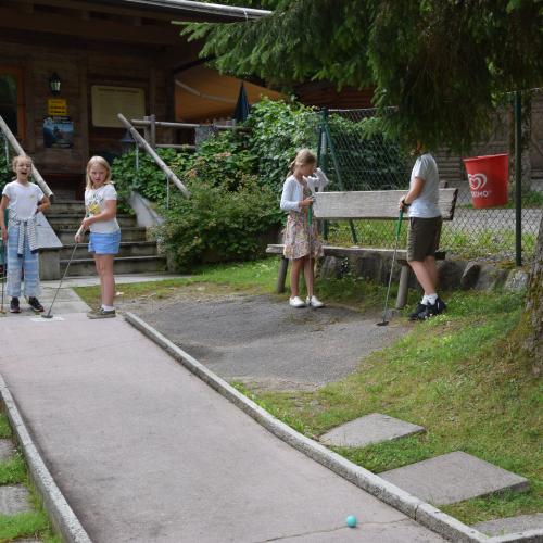 Abschlussfeier Minigolf