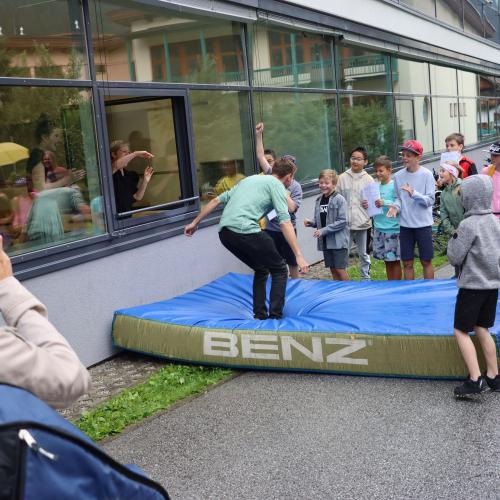 Verabschiedung der 4. Klassen