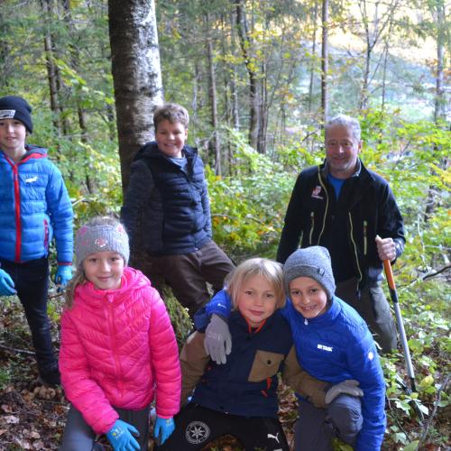 Aufforstung im Naturpark