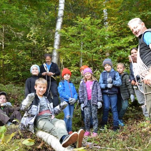 Aufforstung im Naturpark