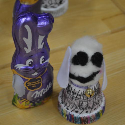 Osterhase zu Besuch