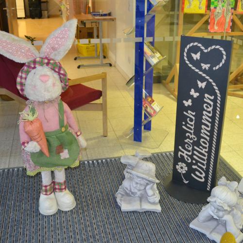 Osterhase zu Besuch