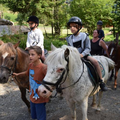 Ponyreiten in Finkenberg