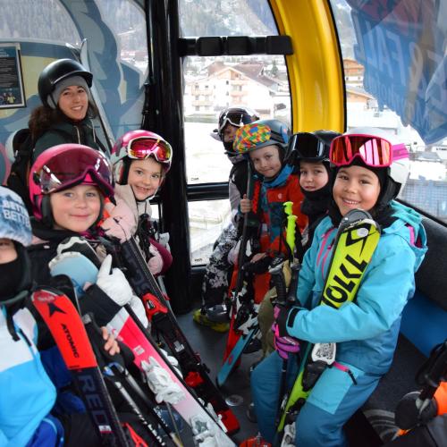 1. Skitag 1. und 2. Schulstufe