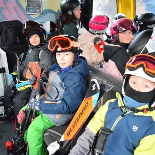 1. Skitag 1. und 2. Schulstufe