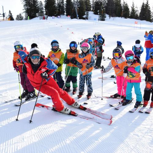 1. Skitag 1. und 2. Schulstufe