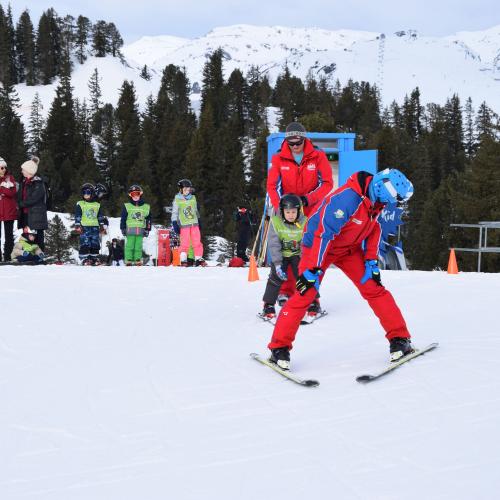 1. Skitag 1. und 2. Schulstufe