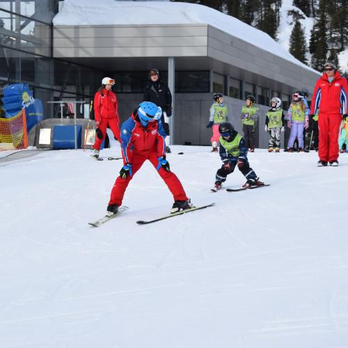 1. Skitag 1. und 2. Schulstufe