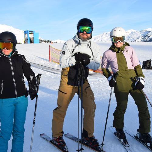 1. Skitag 3. und 4. Schulstufe