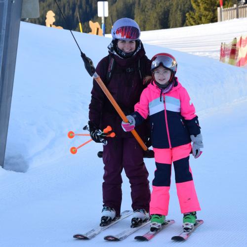 1. Skitag 3. und 4. Schulstufe