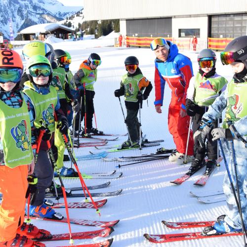 1. Skitag 3. und 4. Schulstufe