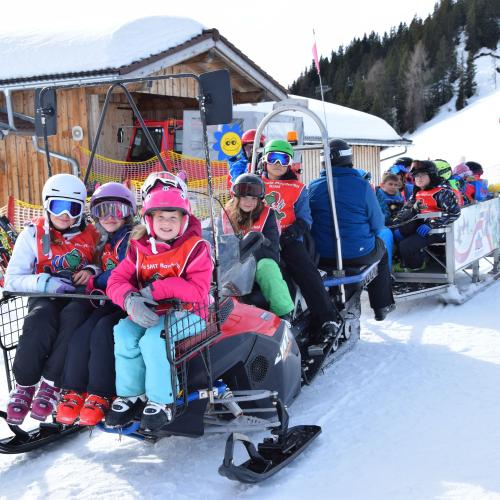 1. Skitag 3. und 4. Schulstufe