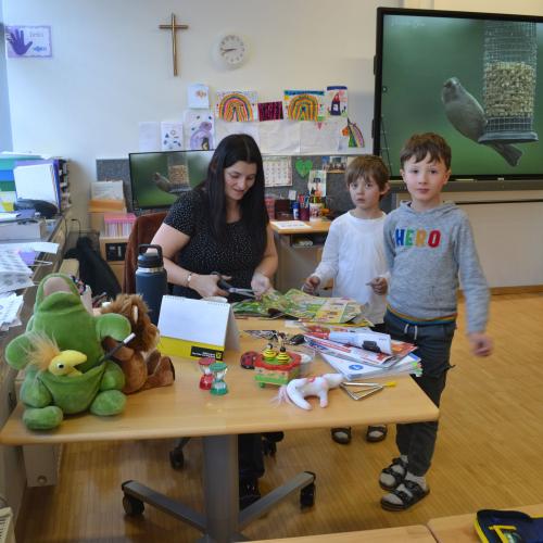 2. Projekttag - 1. und 2. Schulstufe