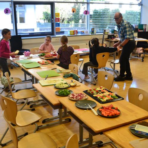 2. Projekttag - 1. und 2. Schulstufe