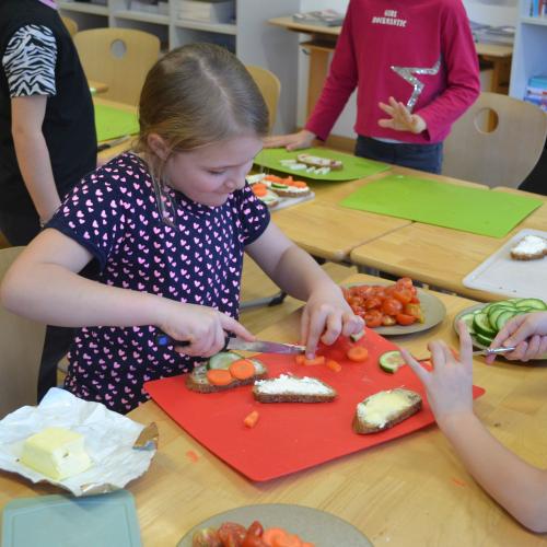 2. Projekttag - 1. und 2. Schulstufe