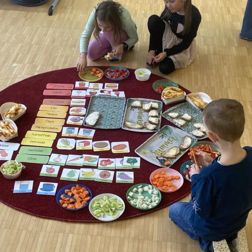 2. Projekttag - 1. und 2. Schulstufe