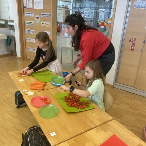 2. Projekttag - 1. und 2. Schulstufe