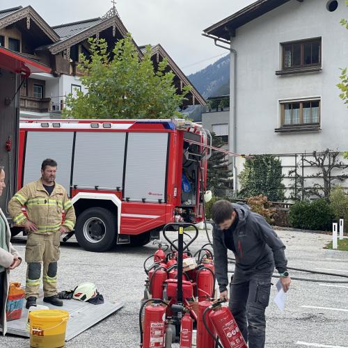 Feuerwehrübung