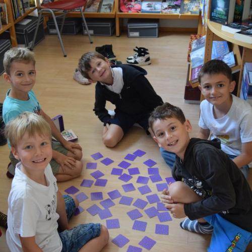 Bibliotheksbesuch