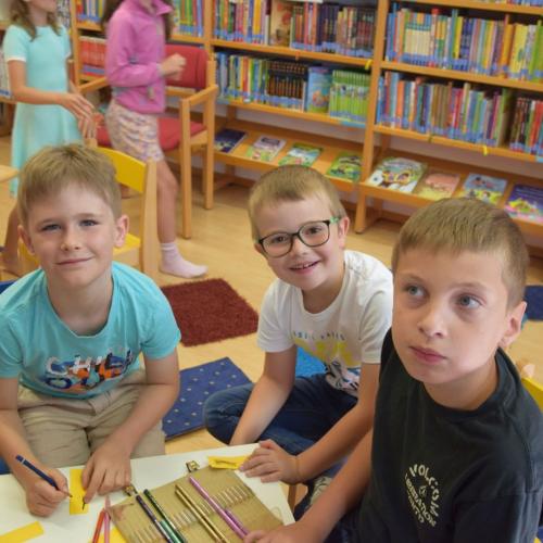 Bibliotheksbesuch