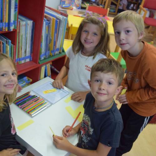 Bibliotheksbesuch
