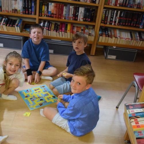 Bibliotheksbesuch