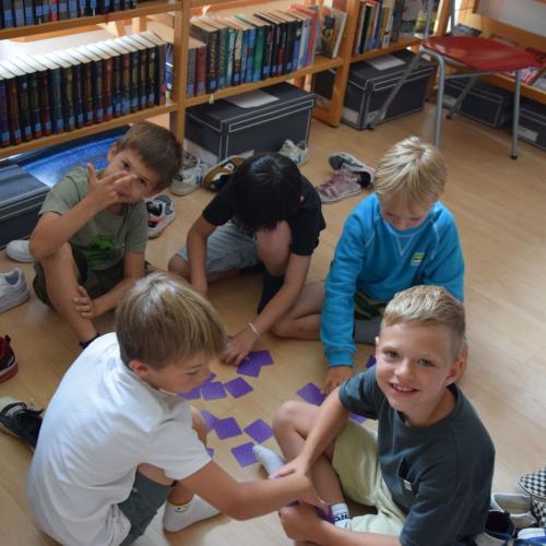Bibliotheksbesuch