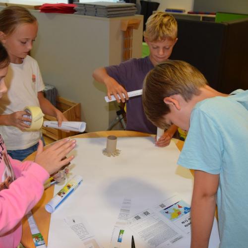 Konstruktion einer Kugelbahn