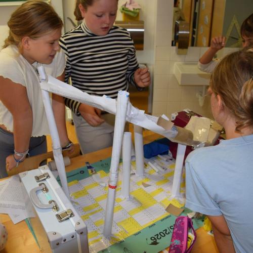 Konstruktion einer Kugelbahn