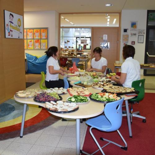 Brotbacken und Gesunde Jause