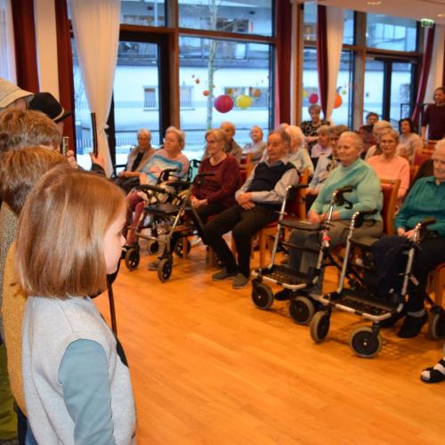 Adventsingen im Sozialzentrum