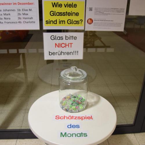 Schätzspiel des Monats