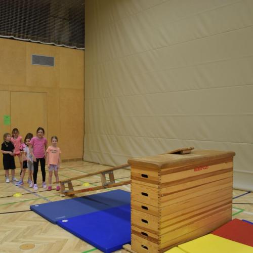 Parcour im Turnunterricht