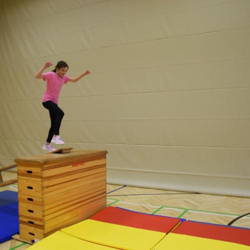 Parcour im Turnunterricht