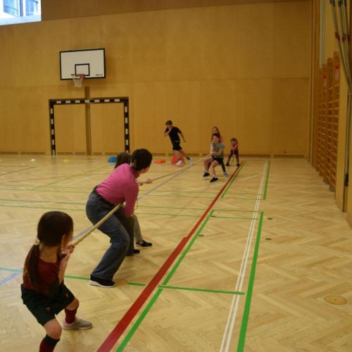 Parcour im Turnunterricht