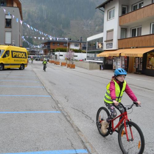 Fahrradübung
