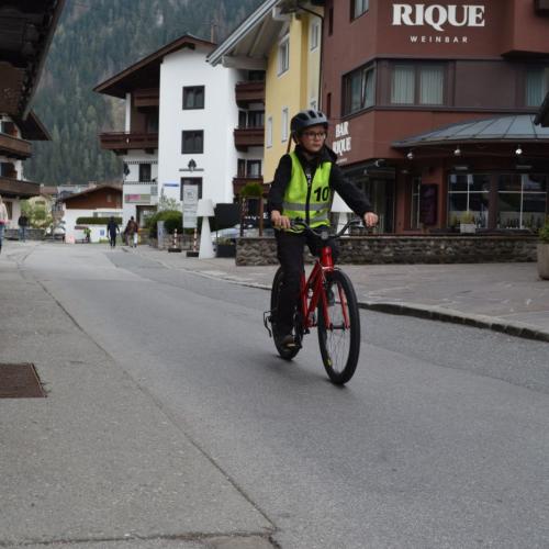 Fahrradübung