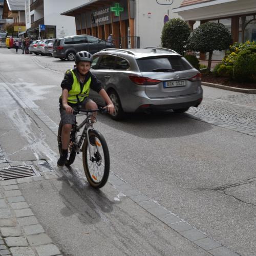 Fahrradübung