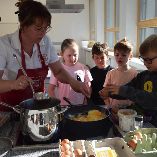 Bauernhof macht Schule