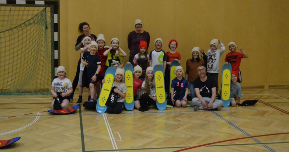 Snowboard Trockentraining
