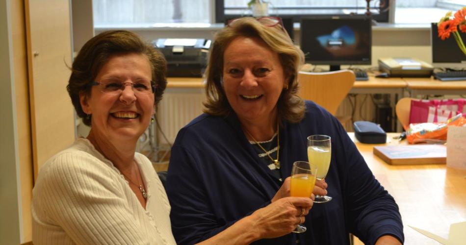 Abschied für Heide und Verena