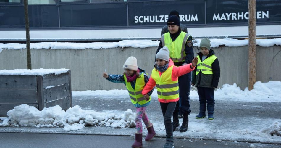 Verkehrserziehung mit der Polizei