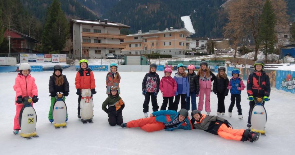 2. Projekttag - Eislaufen