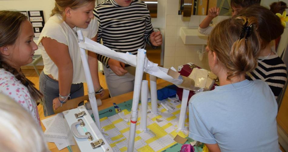 Konstruktion einer Kugelbahn