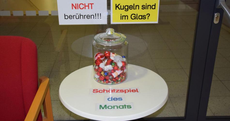 Schätzspiel des Monats